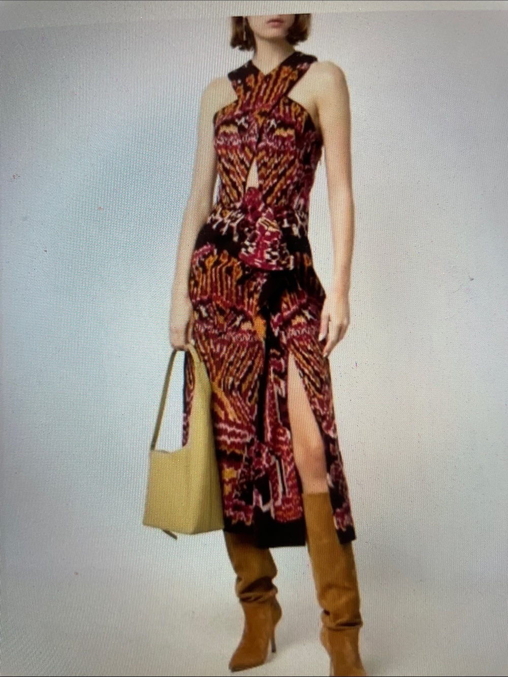 Ulla Johnson Amayah dress ikat print sz 4